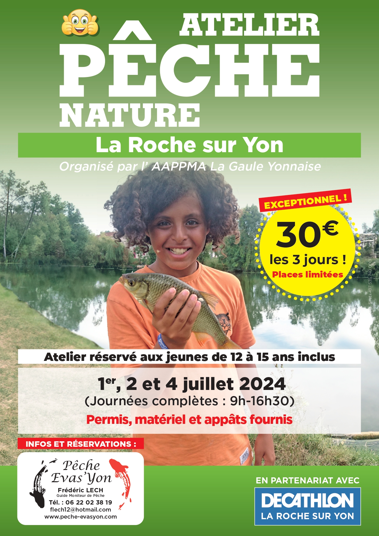 Atelier Pêche Nature La Roche sur Yon