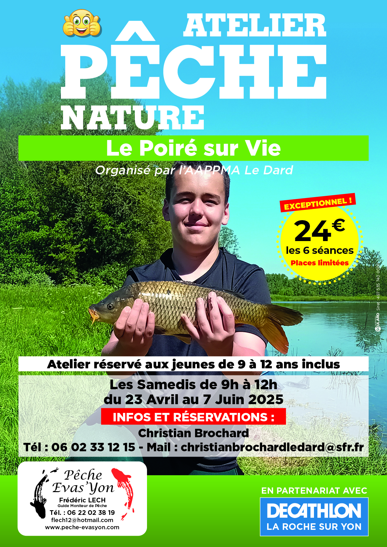 Atelier Pêche Nature Le Poiré sur Vie